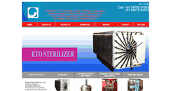 Desktop Screenshot of etosterilizer.in